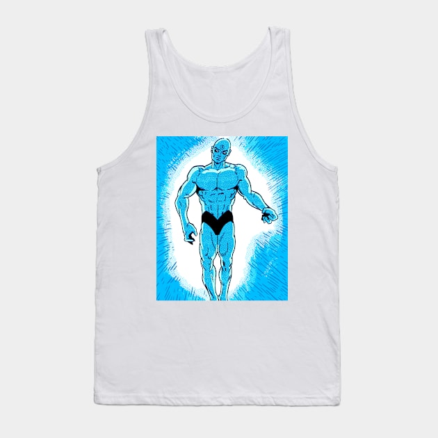 DR. MANHATTAN Tank Top by Defsnotadumb